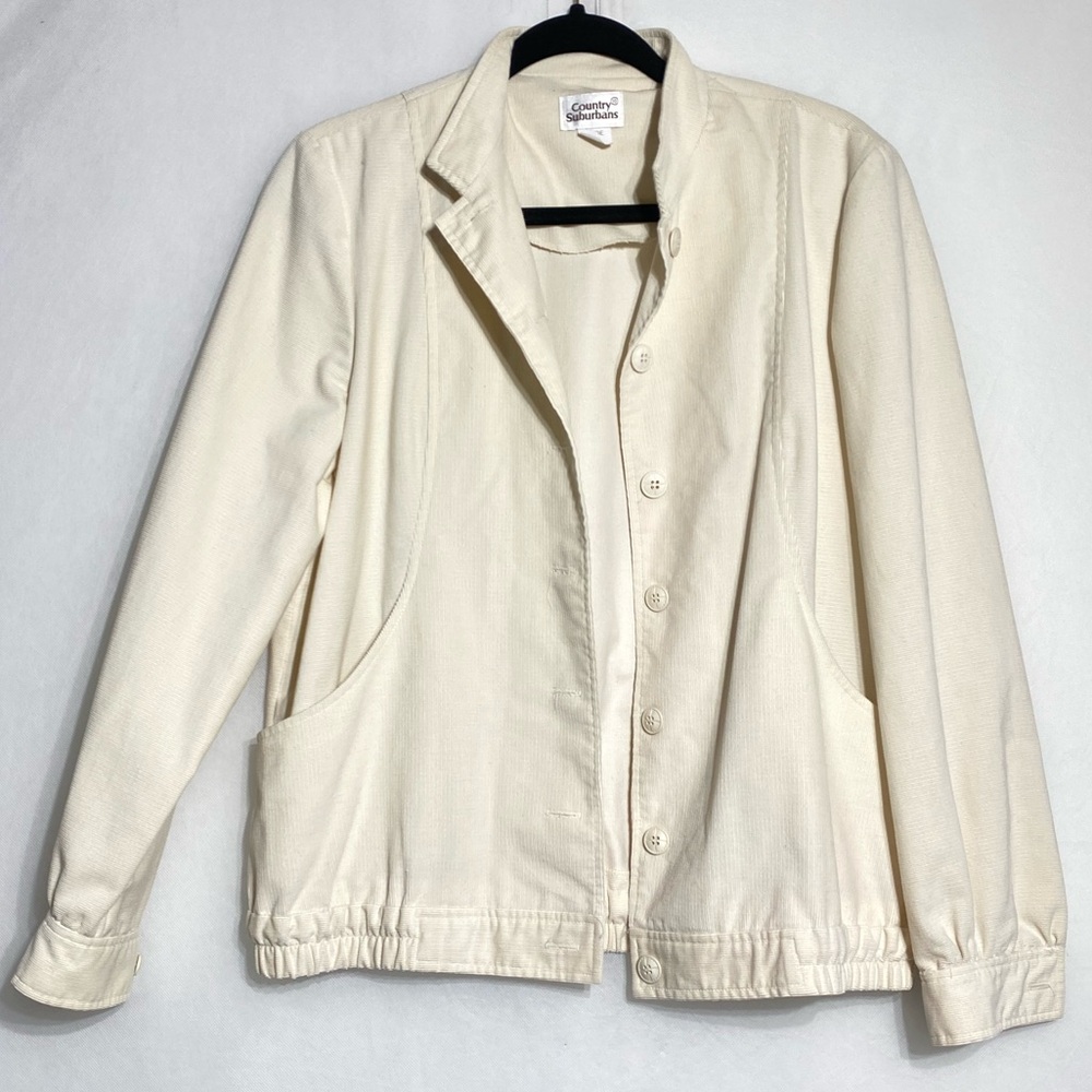 Country suburbans Corduroy jacket size 10 like new condition